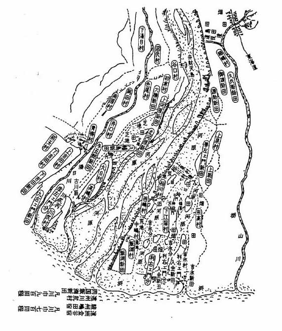 江戸時代の大井川の写真