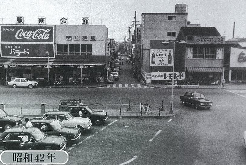 昭和37年頃の本町通りの様子
